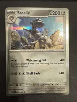 Steelix 093/132 - Holo Rare - Pokemon TCG: Mega Evolution - NM - Image 1