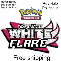 Pokemon White Flare Singles PICK YOUR CARD complete set reverse holo Free Ship - Image 1