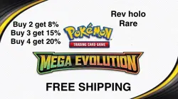 POKEMON MEGA EVOLUTION MEG01 Singles PICK YOUR CARD reverse holo Free Ship - Image 1