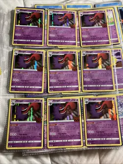 11 Total Gengar 057/198 Trick Or Trade BOOster Pokemon Trade Card Bundle - Image 1