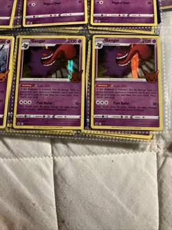 11 Total Gengar 057/198 Trick Or Trade BOOster Pokemon Trade Card Bundle - Image 2