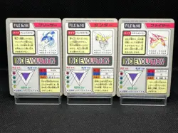 (LP/MP) Articuno Zapdos Moltres Carddass 1997 144 145 146 Japanese Pokemon Card - Image 3