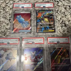 Lot of 4 PSA Graded Pokemon TCG Cards with Altaria Glaceon Scizor Groudon 7 8 9 - Image 3