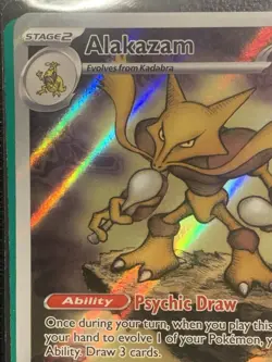 Alakazam Pokemon Mega Evolutions Black Star Promo 009 SEALED - Image 2