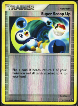 Pokemon - SUPER SCOOP UP - 87/100 - Reverse Holo - Majestic Dawn - MP - Image 1
