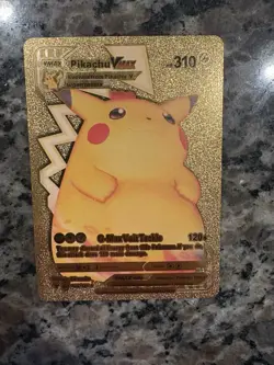 Pokemon Pikachu TCG VMAX Vivid Voltage 044/185 Gold Card - Image 1
