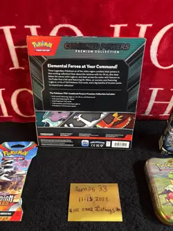 Combined powers premium collection, Large Sealed Pokemon Lot, mixed sets - Image 4