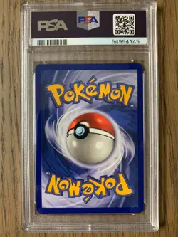 PSA 8 - Pokemon MOLTRES - Fossil Holo Rare - 12/62 - Image 2