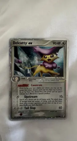Delcatty EX 91/100 Ultra Rare Holo Pokemon Card 2006 Crystal Guardians - Image 2