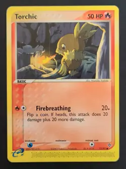 Pokemon TORCHIC 77/97 EX Dragon - Played ?? - Image 4