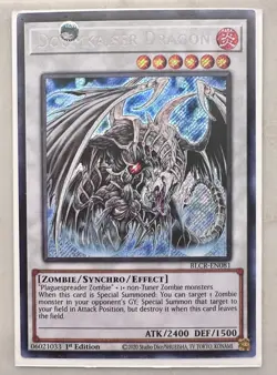 Yugioh Doomkaiser Dragon BLCR-EN081 Secret Rare 1st Ed Near Mint - Image 1