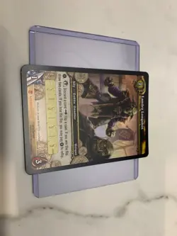 World of Warcraft WoW TCG Loot Card - Landro Longshot UNREDEEMED - Image 1
