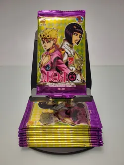 Jojo's Bizarre Adventure Golden Wind Trading Card Booster Packs (Lot Of 10) - Image 1