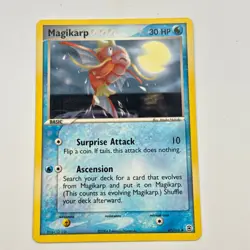 Pokemon TCG Magikarp EX FireRed & LeafGreen Card 67/112 Regular LP 2004 - Image 1