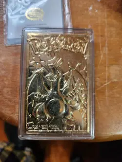BURGER KING POKEMON 23K CHARIZARD CARD WITH CASE & COA. COOL! - Image 3
