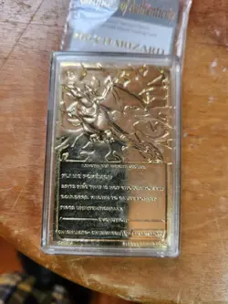 BURGER KING POKEMON 23K CHARIZARD CARD WITH CASE & COA. COOL! - Image 4