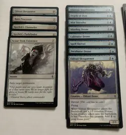 Lot of 38 Unique Tribal Eldrazi & Devoid Cards - Commons - MTG - OGW & BFZ - Image 2