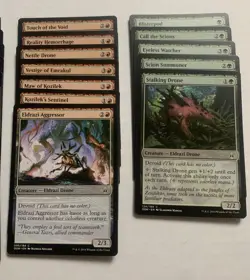 Lot of 38 Unique Tribal Eldrazi & Devoid Cards - Commons - MTG - OGW & BFZ - Image 3