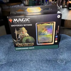 WOTC MTG LoTR Tales of Middle-Earth Commander Box - 100 Cards 1033CMX1 195166205052 - Image 1