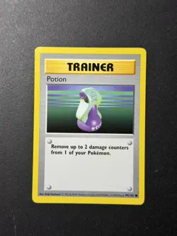 Pokemon TCG Potion Base Set 94/102 Regular Shadowless Card - Image 1