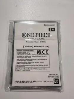 One Piece TCG Don ! ! Card Sleeves x10 Bandai event Exclusive Brand New - Image 2