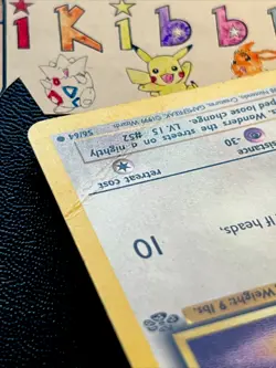 Meowth 56/64 MP 1st Edition WOTC Jungle Pokemon Card. Free Tracked Shipping! - Image 3