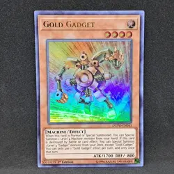 Gold Gadget DUPO-EN043 1st Edition Ultra Rare NM Near Mint Yu-Gi-Oh! Card - Image 1
