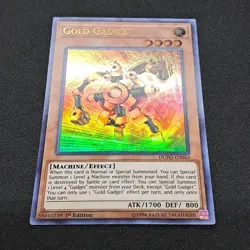 Gold Gadget DUPO-EN043 1st Edition Ultra Rare NM Near Mint Yu-Gi-Oh! Card - Image 3