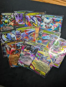 Pokemon Mega Evolution Phantasmal Flames Mega Ex 11 Card Lot - Image 1