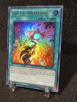 Evil Eye Awakening Holo Foil Yugioh Trading Card - Collectible TCG - Image 2