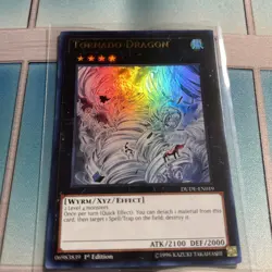 Yugioh Trading Card: Tornado Dragon DUDE-EN019 1st Ed Ultra Rare NM - Image 1