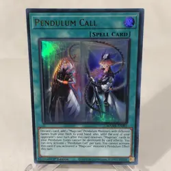 Yugioh Pendulum Call Ultra Rare 1st Edition Holo Foil Card MAMA-EN085 Near Mint - Image 1