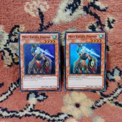Yugioh 2X Mist Valley Falcon HA02-EN048 - 1st Edition - Super Rare - LP/MP Card - Image 1