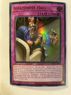 Yugioh amazoness hall ultra rare BLCR-EN038 - Image 1