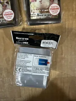 FORCE OF WILL ULTRA PRO STANDARD DECK PROTECTOR CARD SLEEVES POKEMON Lot Of 3 - Image 3