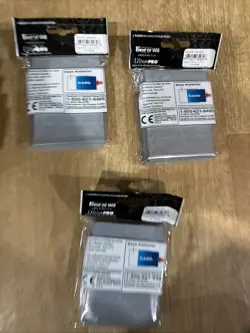 FORCE OF WILL ULTRA PRO STANDARD DECK PROTECTOR CARD SLEEVES POKEMON Lot Of 3 - Image 4