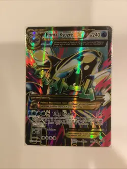 Primal Kyogre EX Full Art Holo Card 149/160 XY-Primal Clash - Image 1