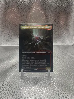 Valgavoth, Harrower of Souls (Borderless) Duskmourn: House of Horror Foil - Image 1