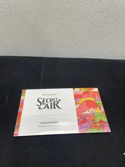 Magic the Gathering MTG Secret Lair: Flower Power Rainbow Foil Sealed New - Image 1