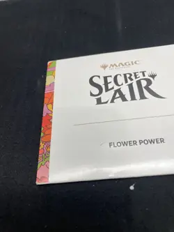 Magic the Gathering MTG Secret Lair: Flower Power Non-Foil Sealed New - Image 2