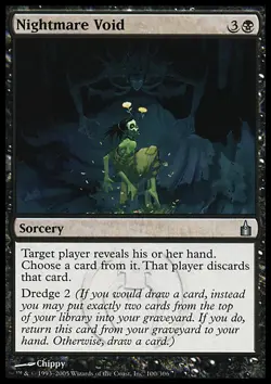 Magic the Gathering MTG Nightmare Void (100) Ravnica City of Guilds NM - Image 1
