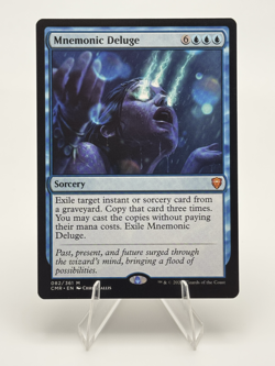 Mnemonic Deluge Commander Legends Regular 082/361 MTG - NM - Image 1