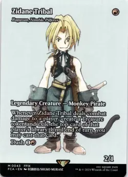 Zidane Tribal - Ragavan, Nimble Pilferer (Showcase) Final Fantasy Magic MTG NM - Image 1