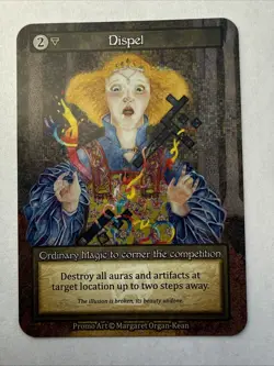 Sorcery Contested Realm - Dispel Promo - Cornerstone Margaret Organ Kean NM - Image 1