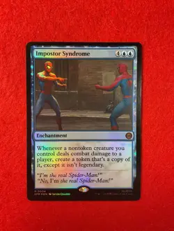 Impostor Syndrome - Foil - Marvel's Spider Man - Magic the Gathering - MTG - Image 1