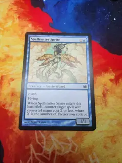 Spellstutter Sprite - Lorwyn (LRW) - HP - Image 1