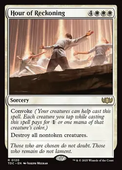Hour of Reckoning Commander: Tarkir: Dragonstorm NM MTG Non-Foil - Image 1