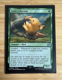 Magic the Gathering: Sazh's Chocobo Final Fantasy Regular NM - Image 1