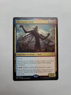 MTG - The Locust God Commander 2020 Regular Mythic #219 - Image 1