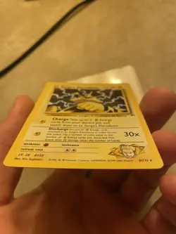 Lt. Surge's Electabuzz Gym Heroes 6/132 Holo Ultra Rare Pokemon TCG Card - Image 3